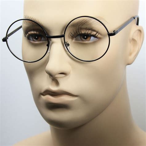 oversized round prescription glasses|oversized clear frame prescription glasses.